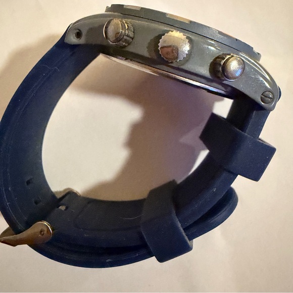 Men's Black & Orange Chronograph Watch No: SH2449 made in Japan - Picture 4 of 8